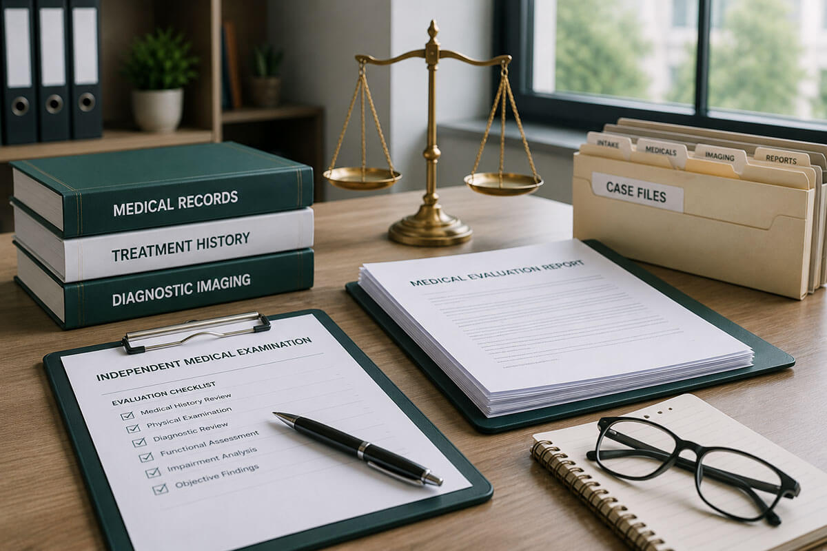 IME doctor near Toronto performing an independent medical examination for a personal injury case in Ontario